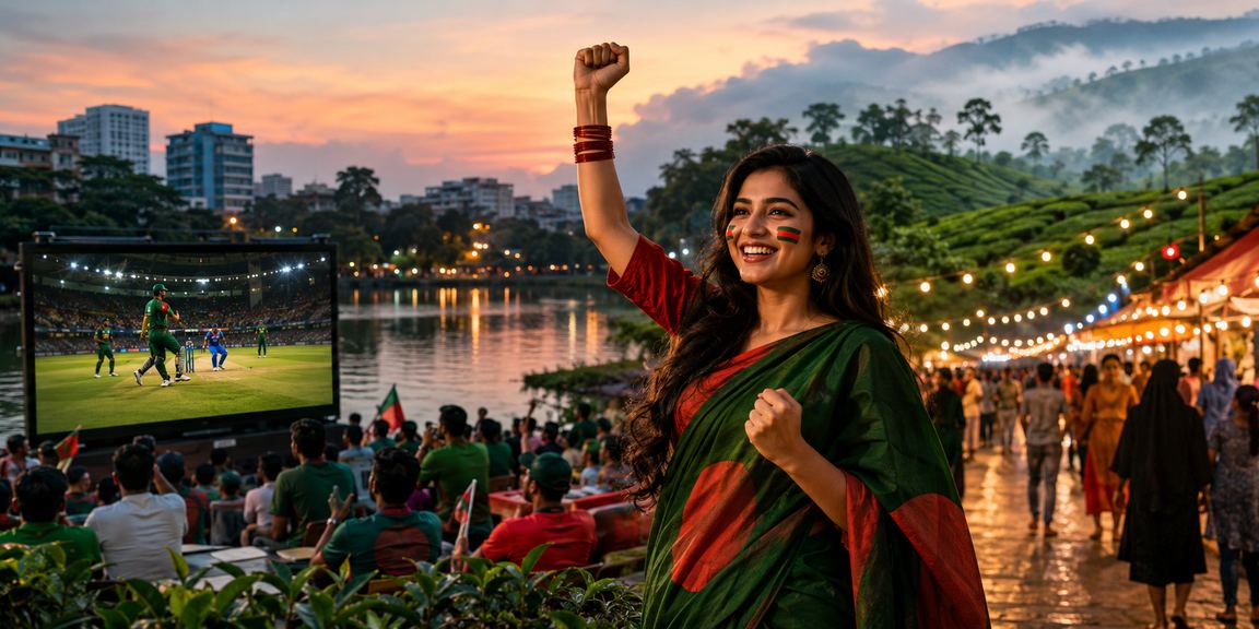ঢাকার চা বাগানের পরিবেশে ক্রিকেট বেটিং, শান্ত পরিবেশে হাই রোলার মনোযোগ