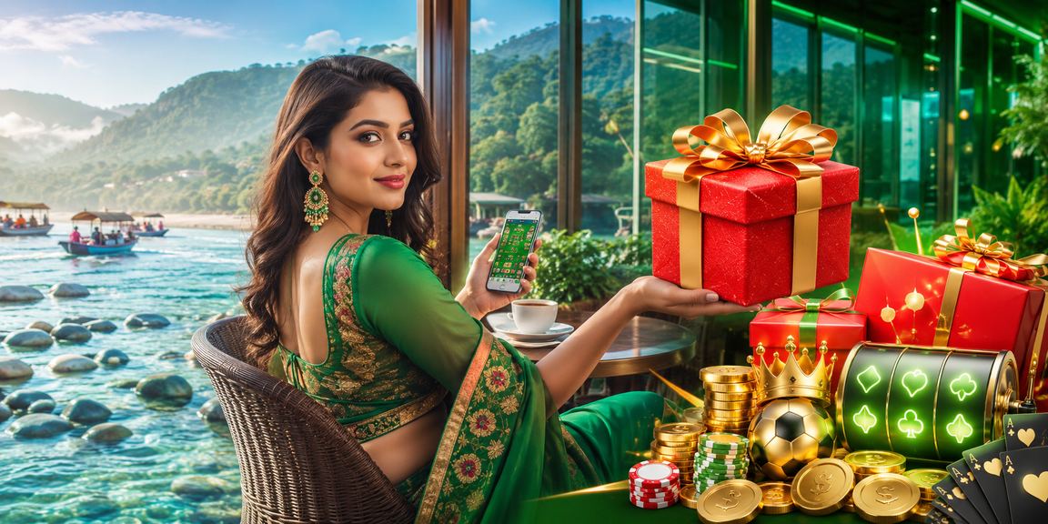 সিলেটের ভিআইপি বোনাস থিমে লাল-সবুজ রঙের উজ্জ্বল বেটিং পরিবেশ